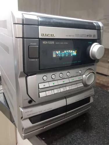 Micro System Aiwa Nsx 5229 No Estado MercadoLivre