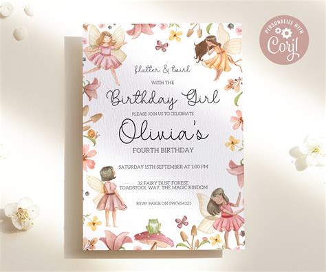 Fairy Birthday Themes Woodland Fairy Birthday Enchanted Forest