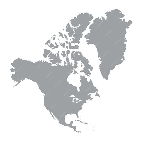 premium vector map  north america  countries