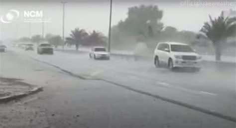 Take A Look At Fake Rain In Dubai Created By Cloud Seeding Technology