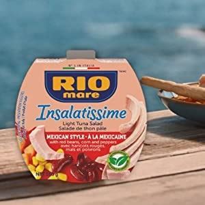 Rio Mare Insalatissime Mexican Style Ready To Eat Light Tuna Salad