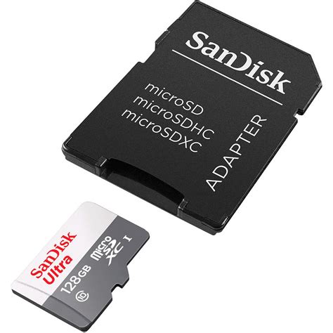 Cartão de memória micro SD 128GB Ultra classe 10 SDSQUNR SanDisk BT 1 ...