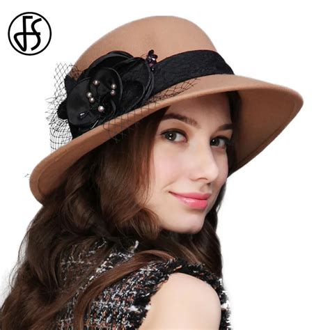 Buy Fs Winter 100 Wool Felt Fedora Hat For Elegant