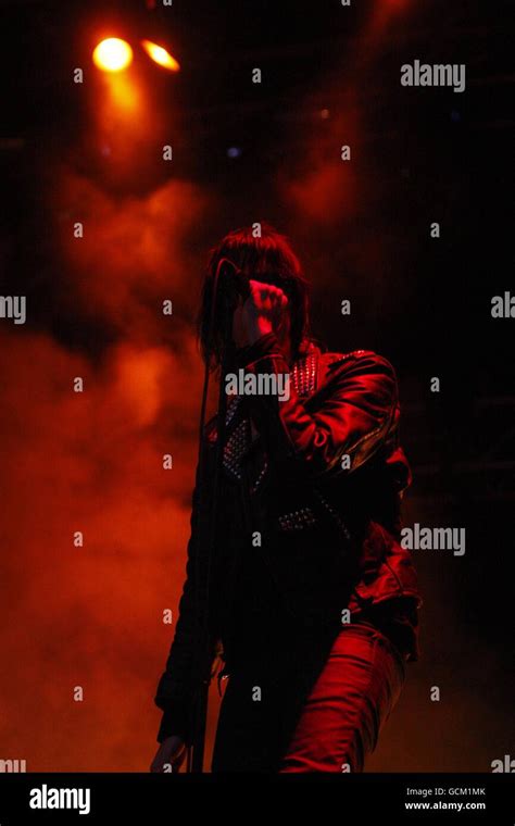 Julian Casablancas Of The Strokes Performs During The Rockness Music