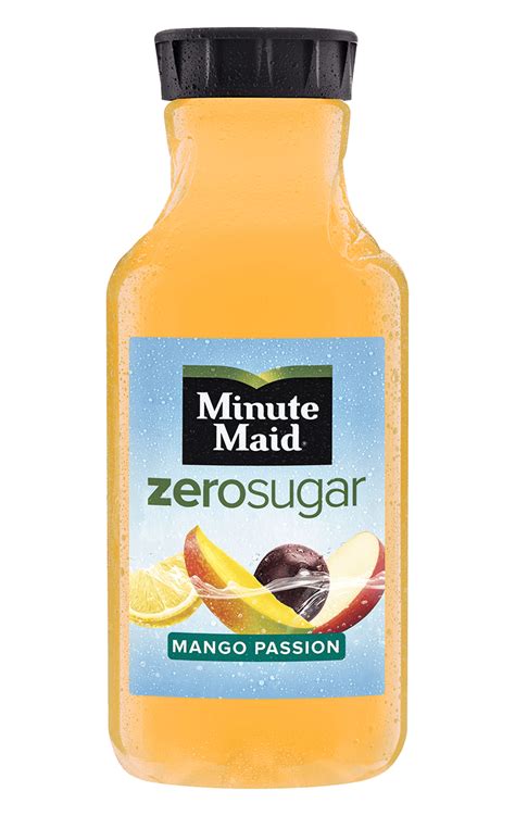 Minute Maid Zero Sugar Mango Passion Fruit Juice 52 Fl Oz 40 Off