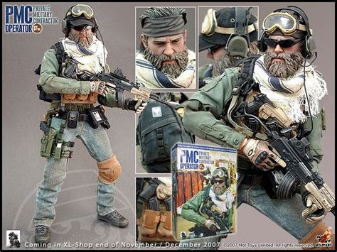 Scale HOT TOYS PMC OPERATOR PRIVATE MILITARY CONTRACTOR figure 興趣及遊戲 玩具 遊戲類
