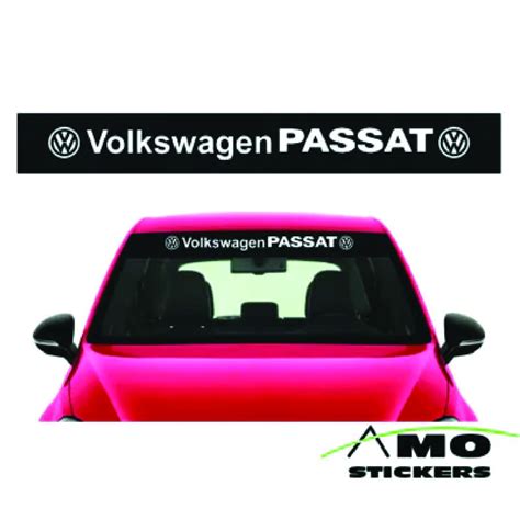 Sticker Parasolar Auto Volkswagen Passat EMAG Ro