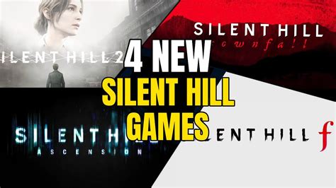 4 NEW Silent Hill Games Announced Everything You Need To Know YouTube