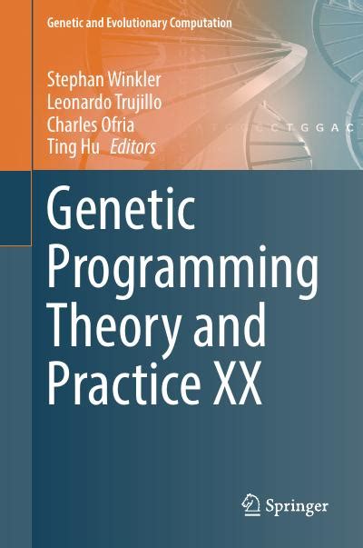 Genetic Programming Theory And Practice Xx Scanlibs