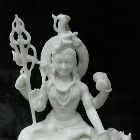 White Hindu Marble Shiva Statue For Temple Size 2 Feet At Rs 15000