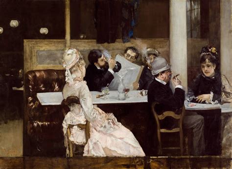 Artnau On Twitter Cafe Scene In Paris By Henri Gervex L