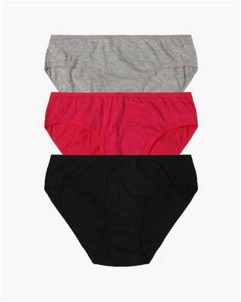 Buy Women Pack Of 3 Low Rise Bikini Briefs Online At Best Prices In India JioMart