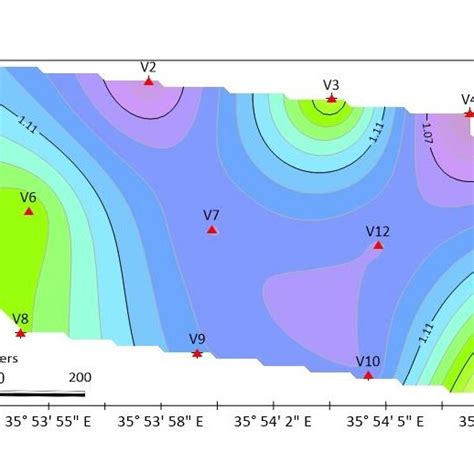 Anisotropy variations of the study area. | Download Scientific Diagram