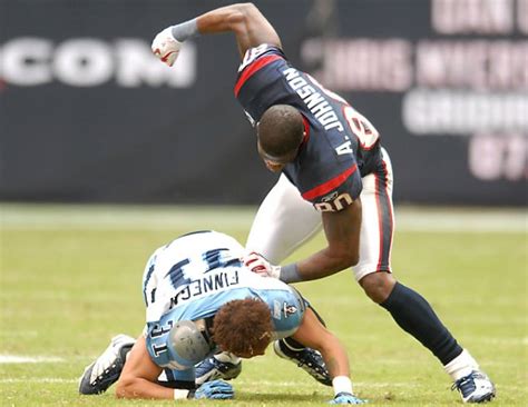 Cortland Finnegan Says Andre Johnson "Hits Like a Bish" in Retirement ...