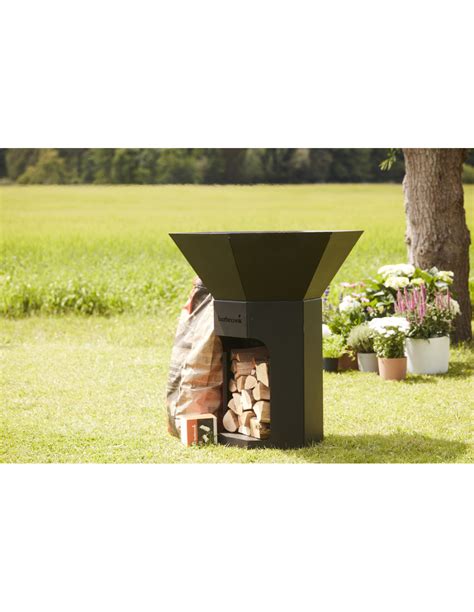 Brasero Barbecue Nestor Original Au Bois En Acier Noir