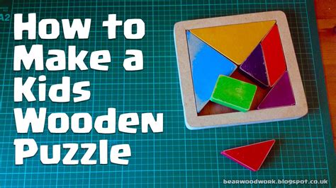 How To Make A Kids Wooden Puzzle Youtube