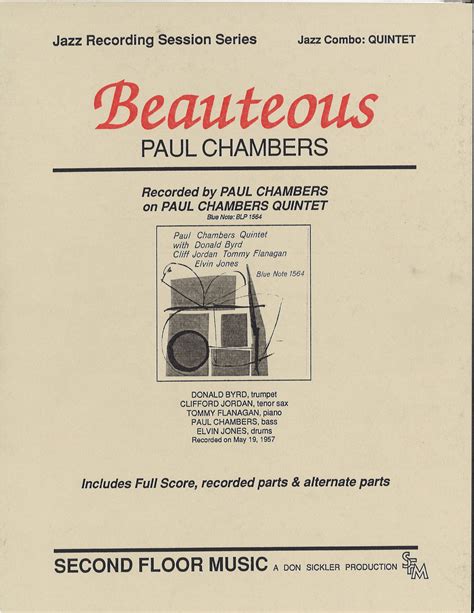 Beauteous Jazzleadsheets By Second Floor Music