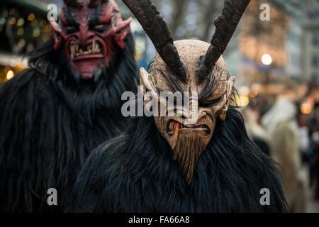 Krampus parade, Munich, Bavaria, Germany Stock Photo - Alamy