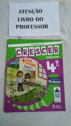 Crescer Ciências 4 Ano Manual Do Professor Parcelamento sem juros