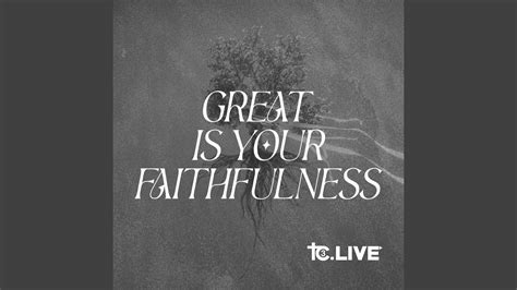 Great Is Your Faithfulness Feat Michelle Nuckols Youtube