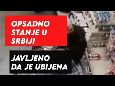 Vanredno Stanje U Srbiji Upravo Javljeno Da Je Stradala Youtube