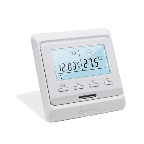 Ketotek Programmable Thermostat For Water Underfloor Heating V A