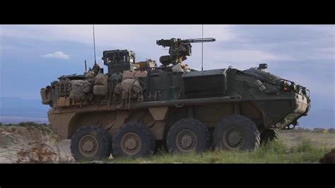 Nd Stryker Brigade Combat Team Conducts Night Operation With Cavalry