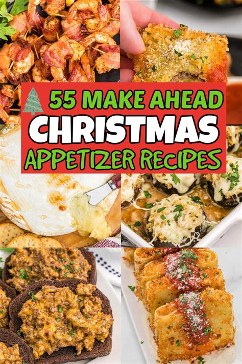 Make Ahead Christmas Appetizers