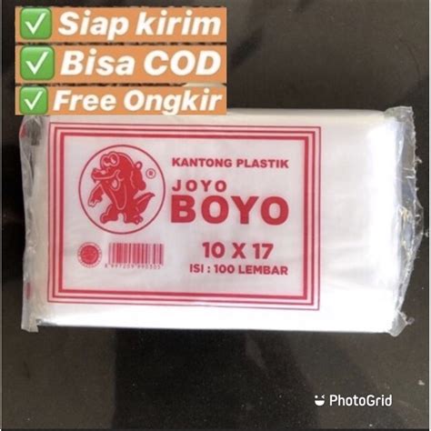 Jual KANTONG PLASTIK HD JOYO BOYO Murah 10x17 1 4 Kg Shopee Indonesia