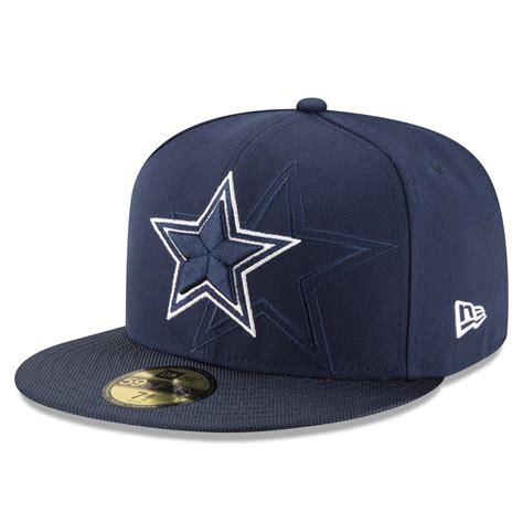 Dallas Cowboys New Era 2016 Sideline Official 59fifty Fitted Hat Navy