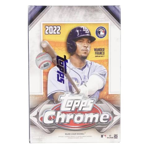 2022 Topps Chrome Baseball Blaster Box Trading Card Market