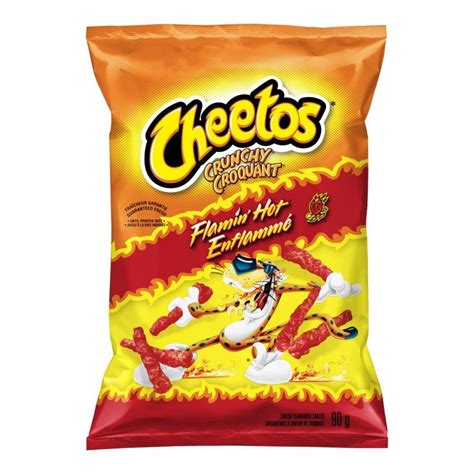 Cheetos Crunchy Flamin Hot Cheese Snack 90 G Artofit