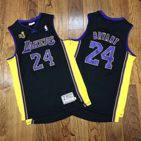 Men S Los Angeles Lakers Kobe Bryant Yellow Hardwood