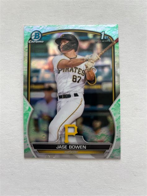 Bowman Chrome Lunar Glow Refractors Fill Your Sets Rookies