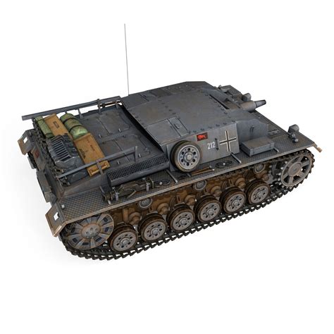 Stug Iii Ausf B Stug Abt D Ds Fbx Lwo Obj C D Free D