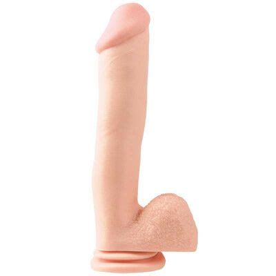 Dildo con ventosa y testículos 30 5 cm compra online Discrettoys