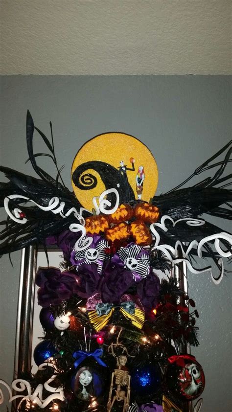 Nightmare before christmas tree topper diy. @tracybermudez | Dog ...