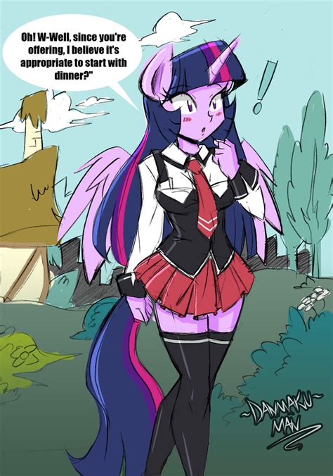 1059596 Safe Artist Danmakuman Twilight Sparkle Anthro G4 Bible