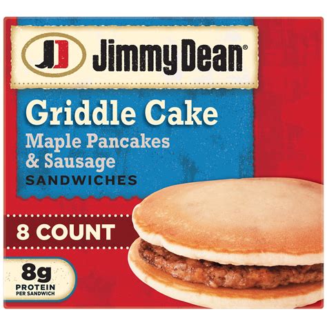 Jimmy Dean Maple Pancakes And Sausage Griddle Cake Sandwich 32 Oz 8 Ct