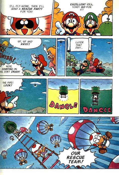 Super Luigi Bros Super Mario Bros Adventure Comics Issue 8 Mario Nintendo Mario Kart Mario