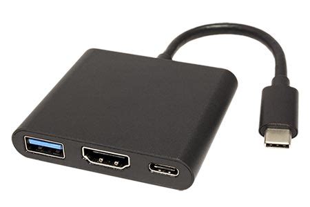 Multiport adaptér USB C M HDMI F USB3 0 A F USB C F PD 4K