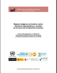 Mujeres indígenas en América Latina dinámicas demográficas y sociales en el marco de los