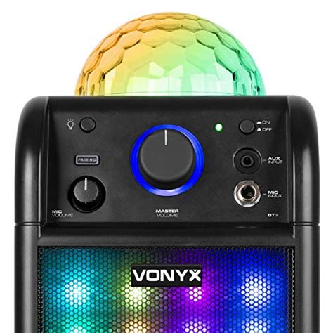 Vonyx Sbs B Plus Karaoke Set Met Microfoon Bluetooth En Led Disco