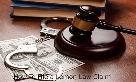 How To File A Lemon Law Claim