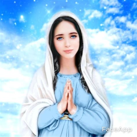 Santa Maria Madonna Divine Mercy Image Queen Of Heaven Image