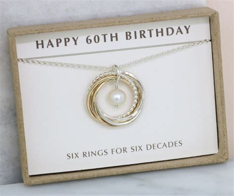 60th Birthday Jewelry For Her - Jewelry Promise