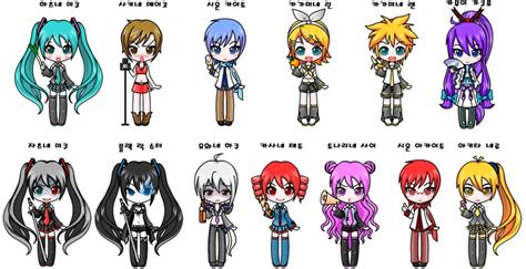 Vocaloids By Tyrblue On Deviantart