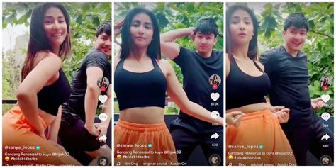 Sanya Lopez And Brother Jak Roberto Slay Sex Bomb Tiktok Dance Video Gma News Online