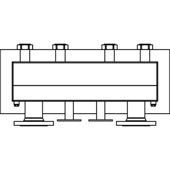 Hydraulische Weiche Verteiler Kombination HydroFixx für Regumat DN 40