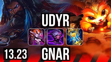 Udyr Vs Gnar Top 8 Solo Kills Rank 7 Udyr 300 Games Kr